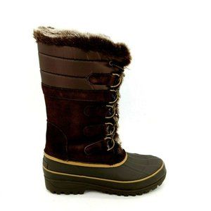 Lands End Womens 473063 Hillary Tall Snow Boots 6